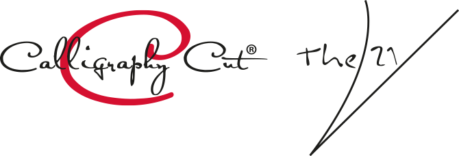 Logo Calligraphy Cut – The 21
